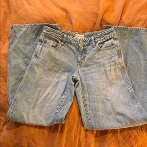 Pacsun Casey low rise baggy size 24 light blue vgc